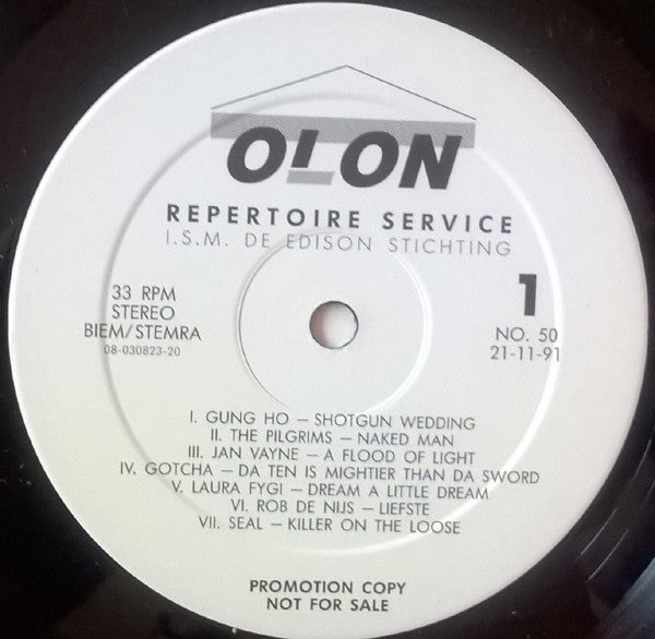 Various : Repertoire Service No. 50 (LP, Comp, Promo)