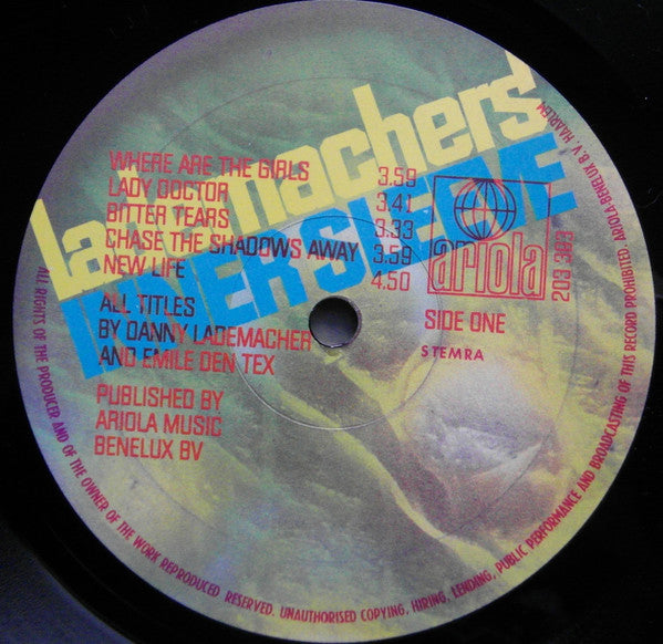 Dany Lademacher's Innersleeve : Lademacher's Innersleeve (LP, Album, Gat)