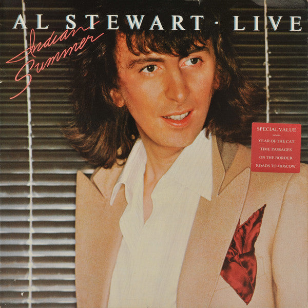 Al Stewart : Live Indian Summer (2xLP, Album)