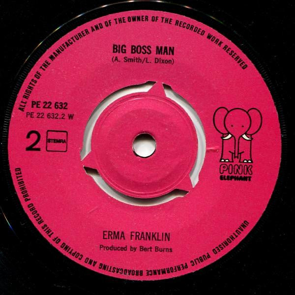 Erma Franklin : Piece Of My Heart  (7", Single, RE)