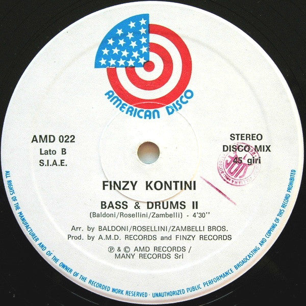 Finzy Kontini : O La La (12")