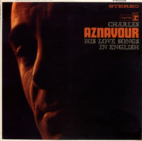 Charles Aznavour : His Love Songs In English (LP)