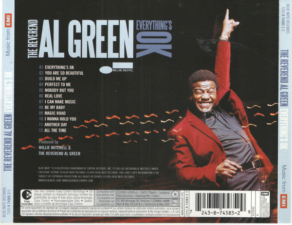 Al Green : Everything's OK (CD, Album, Copy Prot.)