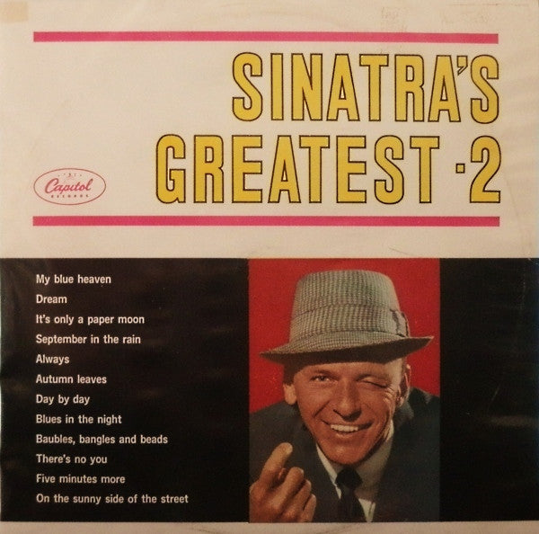 Frank Sinatra : Sinatra's Greatest - 2 (LP, Comp, Mono)