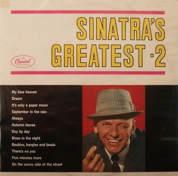 Frank Sinatra : Sinatra's Greatest - 2 (LP, Comp, Mono)