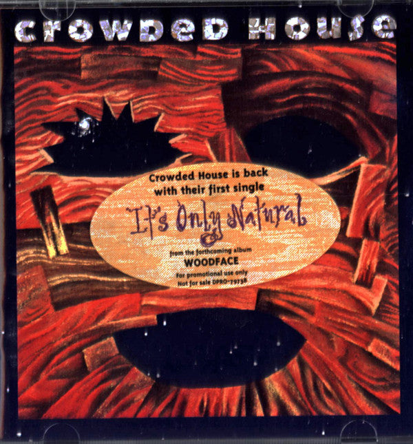 Crowded House : It's Only Natural (CD, Single, Promo)