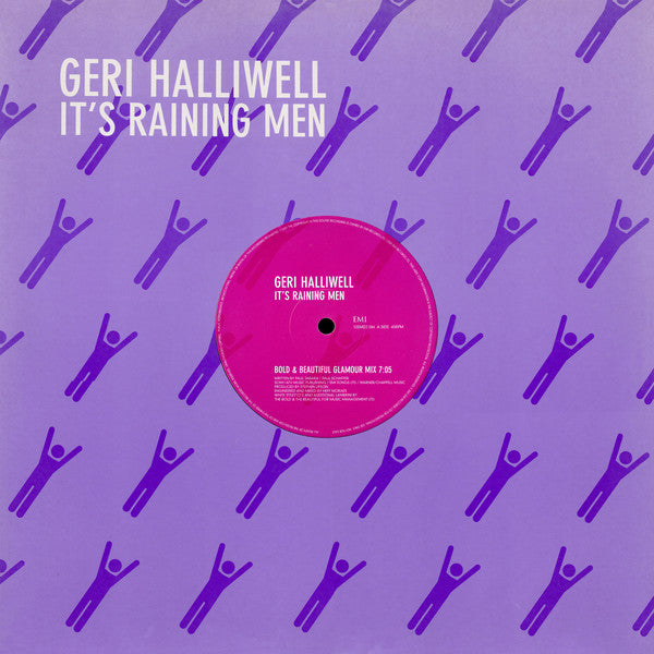 Geri Halliwell : It's Raining Men (12", Promo)