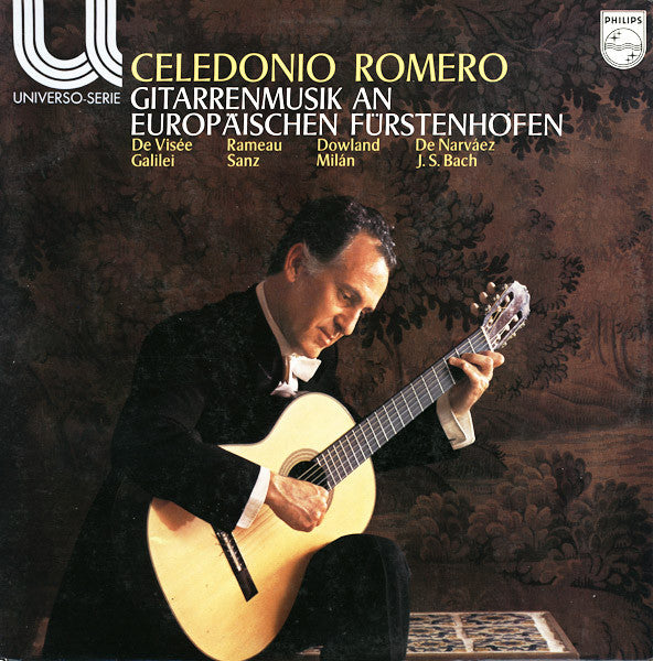 Celedonio Romero : Gitarrenmusik An Europäischen Fürstenhöfen (LP, Album)