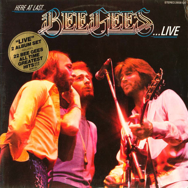 Bee Gees : Here At Last... Bee Gees ...Live (2xLP, Album, Gat)