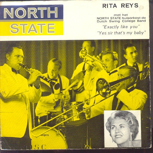 Rita Reys, The Dutch Swing College Band : Exactly Like You (7", Single)