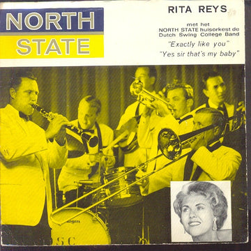 Rita Reys, The Dutch Swing College Band : Exactly Like You (7", Single)