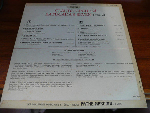 Claude Ciari And The Batucada's Seven : Claude Ciari And The Batucada's Seven (Vol. 2) Traffic (LP, Album)