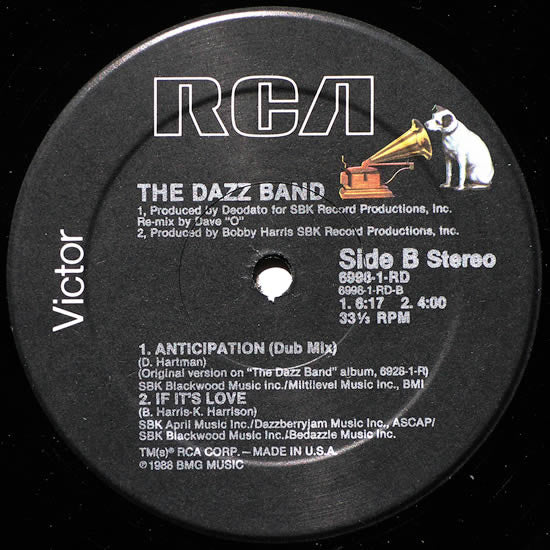 Dazz Band : Anticipation (12")