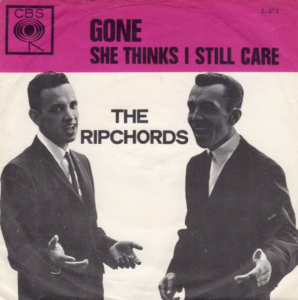 The Rip Chords : Gone / She Thinks I Still Care (7", Single)