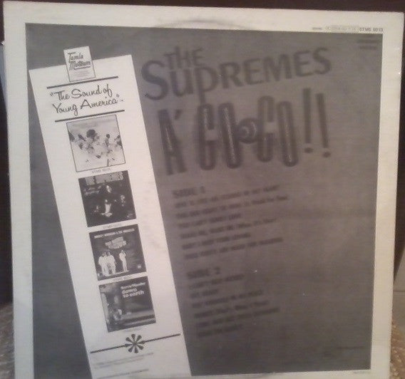 The Supremes : A' Go-Go (LP, Album, RE)