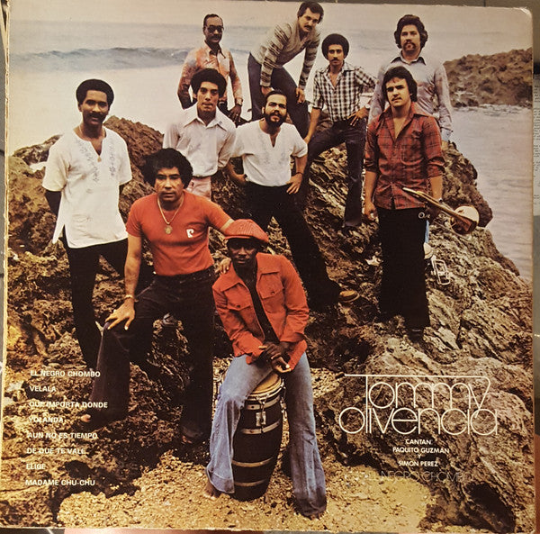 Tommy Olivencia Cantan: Paquito Guzman Y Simon Perez : El Negro Chombo (LP, Album, Gat)