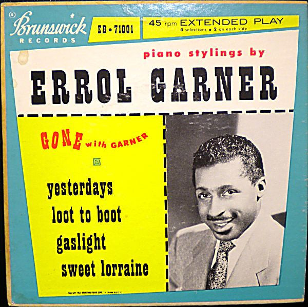 Erroll Garner : Gone With Garner (7", EP, Ric)