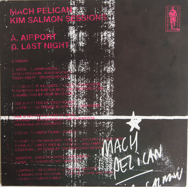 Mach Pelican : Kim Salmon Sessions (7")