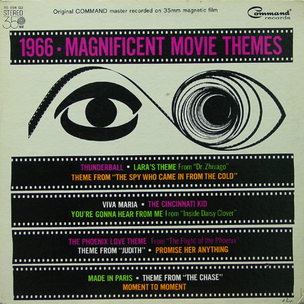 Bobby Byrne And His Orchestra : 1966 Magnificent Movie Themes (LP, Album, Gat)