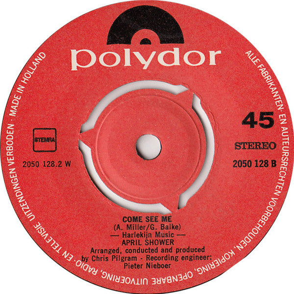 April Shower (2) : Mama Look Upon Me (7", Single)