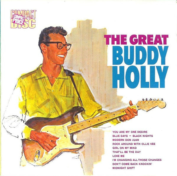 Buddy Holly : The Great Buddy Holly (CD, Album, RE)