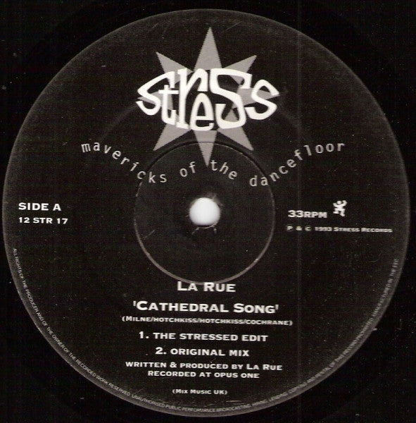 La Rue (2) : Cathedral Song (12")