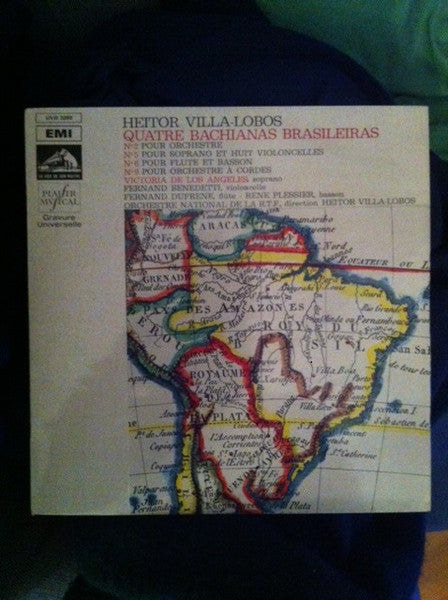 Heitor Villa-Lobos : Quatre Bachianas Brasileiras (LP, Album)