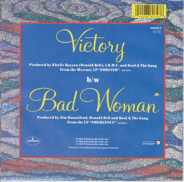 Kool & The Gang : Victory (7", Single)