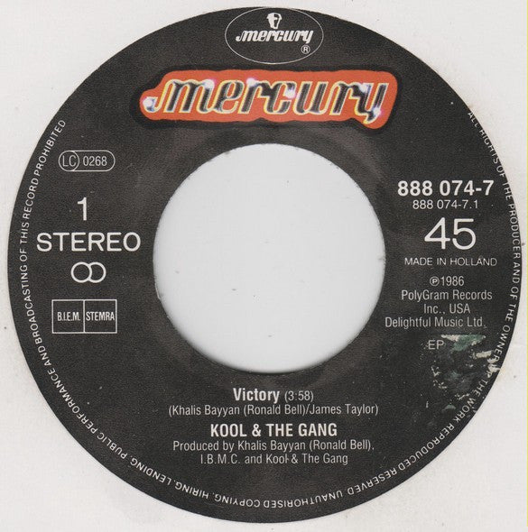 Kool & The Gang : Victory (7", Single)
