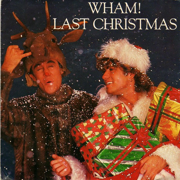 Wham! : Last Christmas (7", Single, Bla)