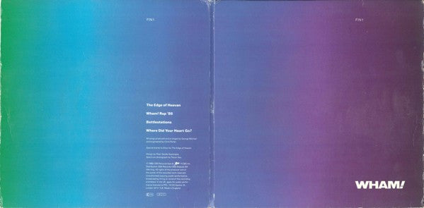 Wham! : The Edge Of Heaven (2x7", Single, Gat)