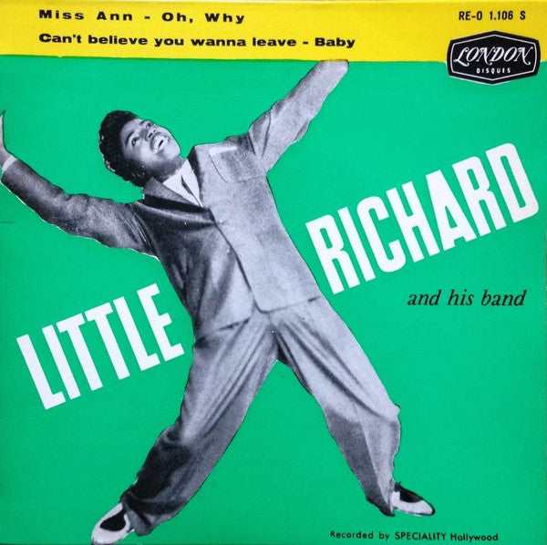 Little Richard And His Band : Vol. 4 - Miss Ann (7", EP, RE)