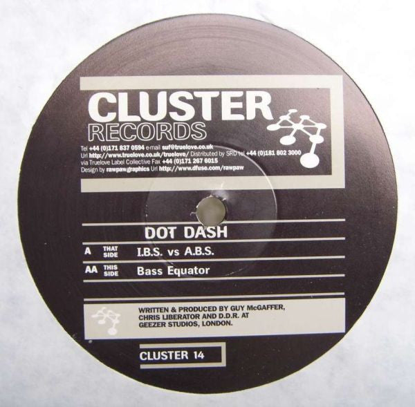 Dot Dash : I.B.S. vs A.B.S. / Bass Equator (12")