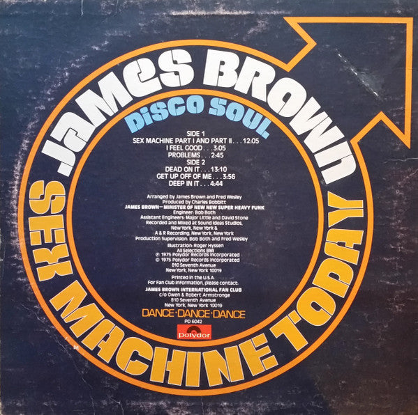 James Brown : Sex Machine Today (LP, Album, PRC)
