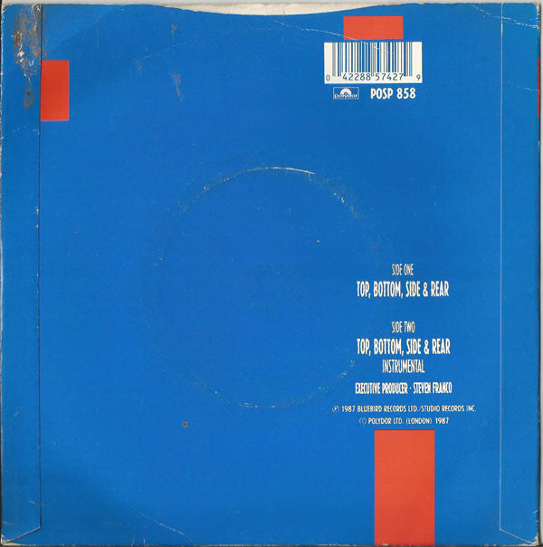 Go Go Lorenzo & The Davis Pinckney Project : Top, Bottom, Side & Rear (7")