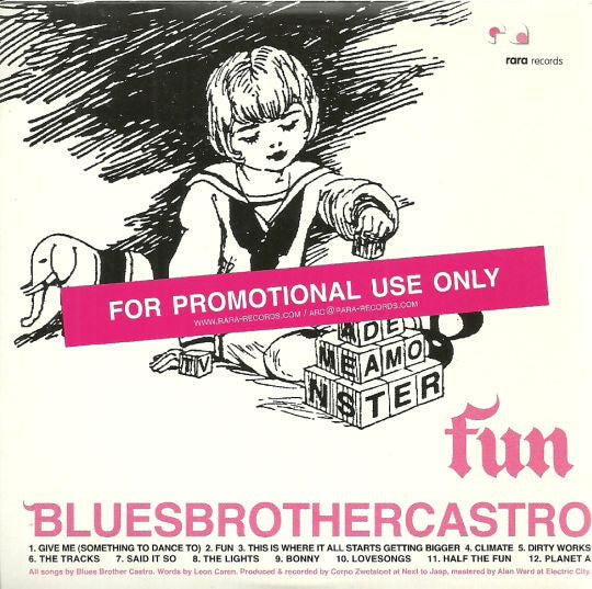 Blues Brother Castro : Fun (CD, Album, Promo, Car)
