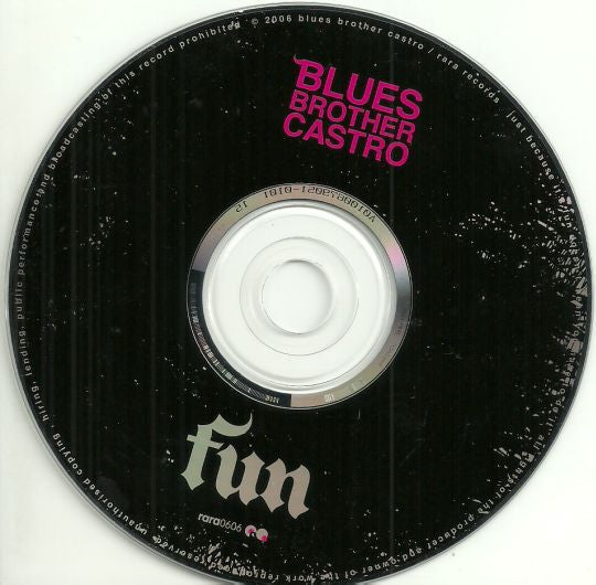 Blues Brother Castro : Fun (CD, Album, Promo, Car)