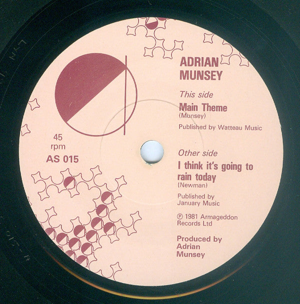 Adrian Munsey : Main Theme (7")