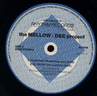 The Mellow-Dee Project : Together (12")
