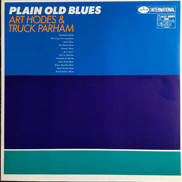 Art Hodes & Truck Parham : Plain Old Blues (LP, Album, RE)