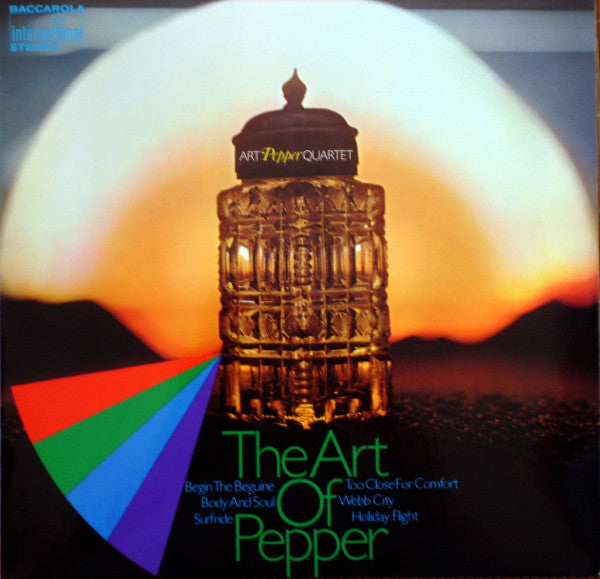 Art Pepper Quartet : The Art Of Pepper (LP, Album, RE)