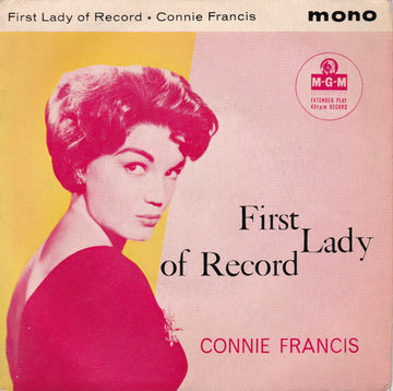 Connie Francis : First Lady Of Record (7", EP, Mono)