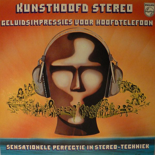 No Artist, Various : Kunsthoofd Stereo / Geluidsimpressies voor hoofdtelefoon (LP)