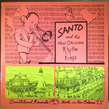 Santo Pecora And His New Orleans Rhythm Kings : Santo And His New Orleans Rhythm Kings (LP)