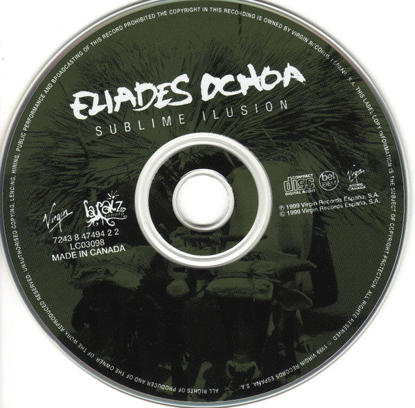 Eliades Ochoa Y El Cuarteto Patria : Sublime Ilusion (CD, Album)