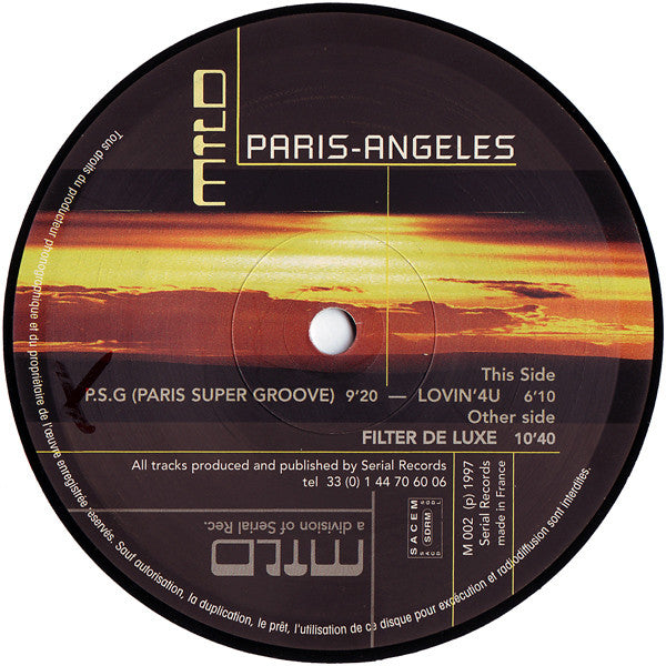 Paris Angeles : Filter De Luxe (12")