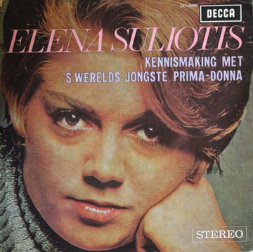 Elena Souliotis : Kennismaking Met 'S Werelds Jongste Primadonna (7", Promo)