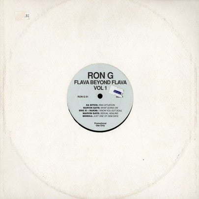 Ron G : Flava Beyond Flava Vol 1 (12", Comp, Unofficial)