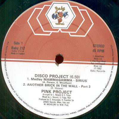 Pink Project : Disco Project (12")