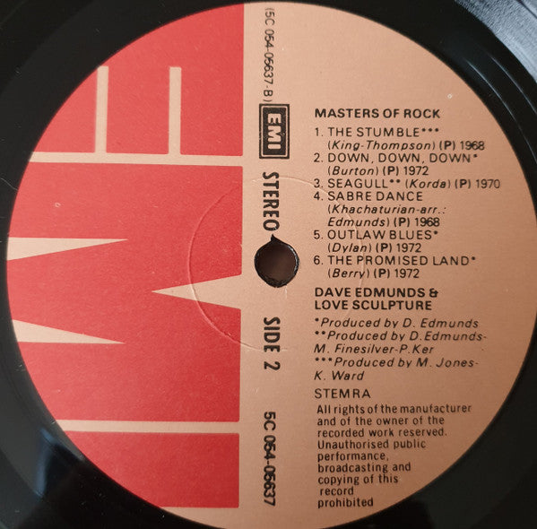 Dave Edmunds & Love Sculpture : Dave Edmunds & Love Sculpture (LP, Comp)